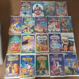 Disney VHS Lot of 19 or Individual